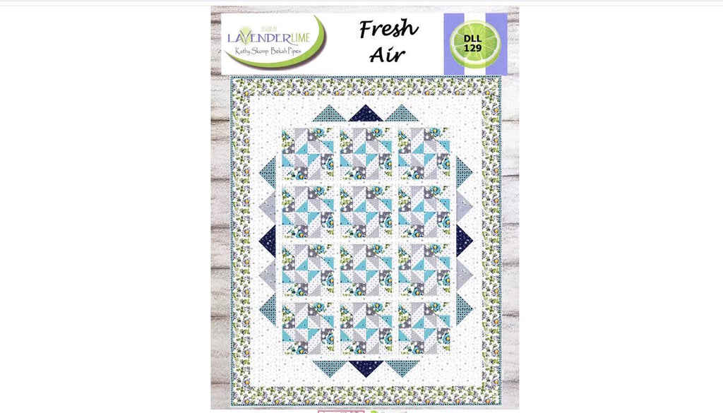 Fresh Air Quilt Pattern - Lavender Lime Designs