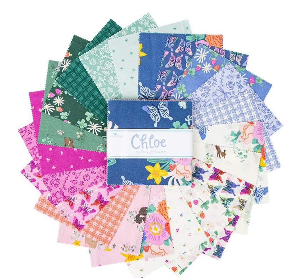Chloe Charm Pack 42/pkg. - Rachel Erickson - Riley Blake Designs