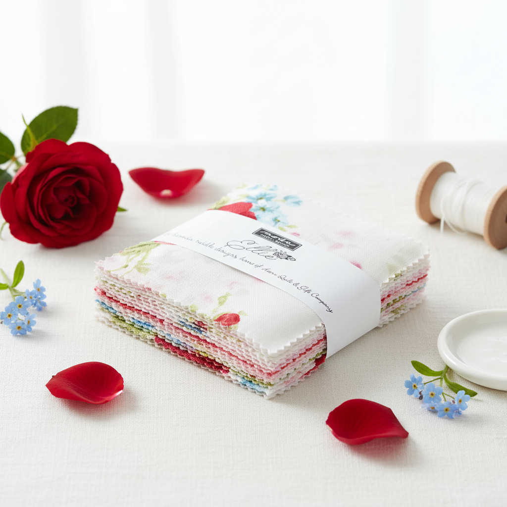 Ellie Mini Charm Pack - English cottage garden lifestyle image