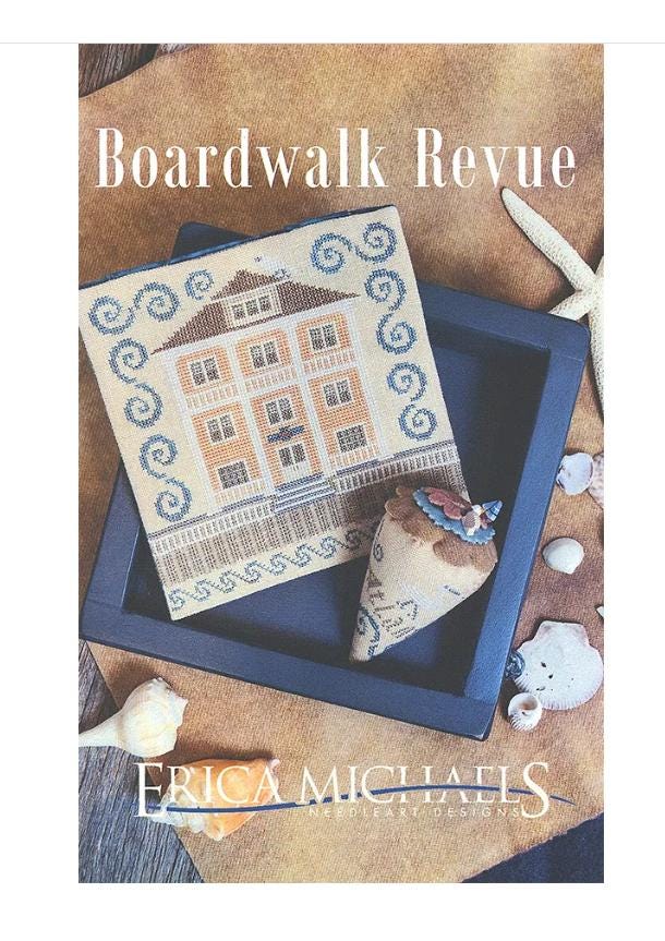 Boardwalk Revue Cross Stitch Pattern - Erica Michaels Needleart Designs