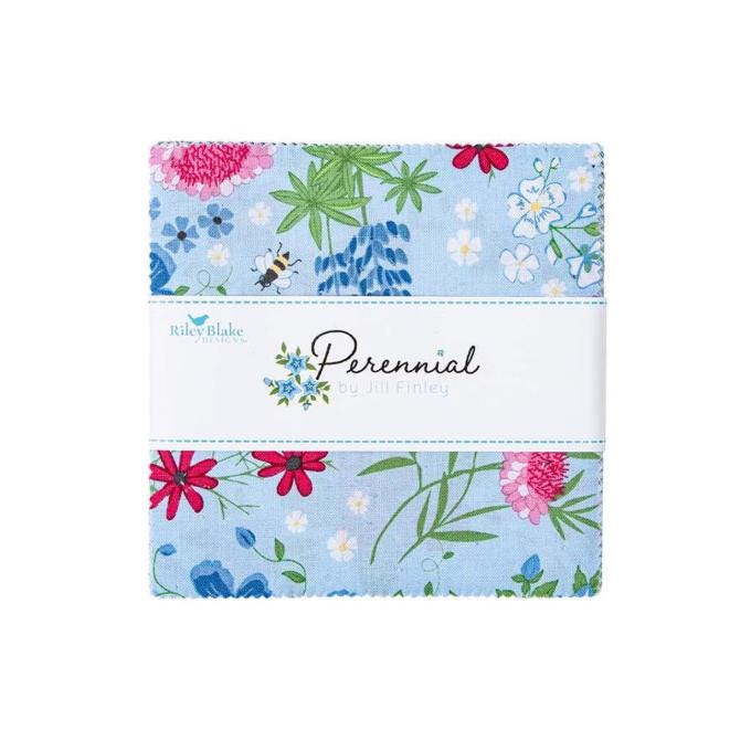 Perennial Charm Pack - Jill Finley - Riley Blake Designs