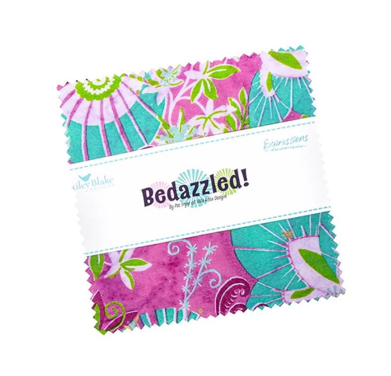 Bedazzled! Expressions Batiks Charm Pack – Pat Fryer - Riley Blake Designs