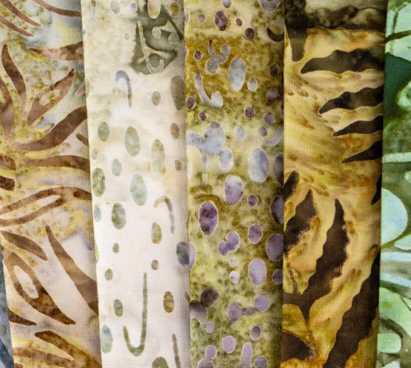 Marshland Artisan Batiks Charm Pack - Lunn Studios - Robert Kaufman Fabrics