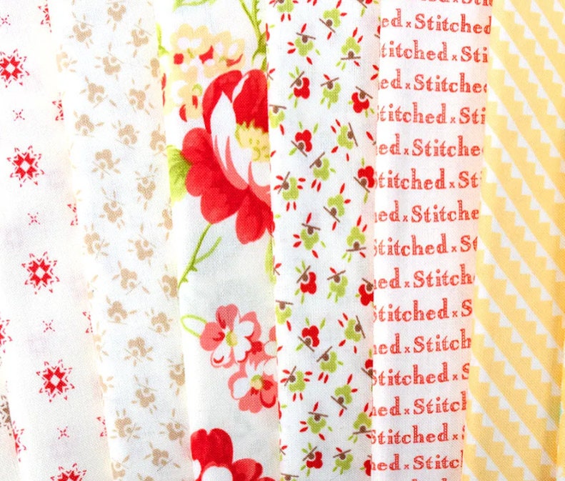 Stitched Mini Charm Pack - Fig Tree Quilts - Moda Fabrics
