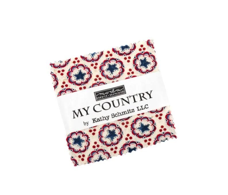 My Country Charm Pack- Kathy Schmitz - Moda Fabrics