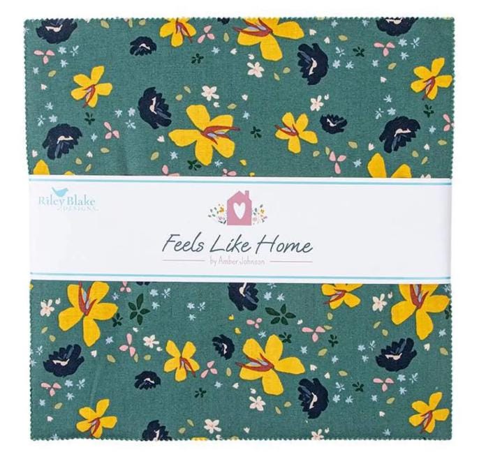 Feels Like Home Layer Cake - Amber Johnson - Riley Blake Designs