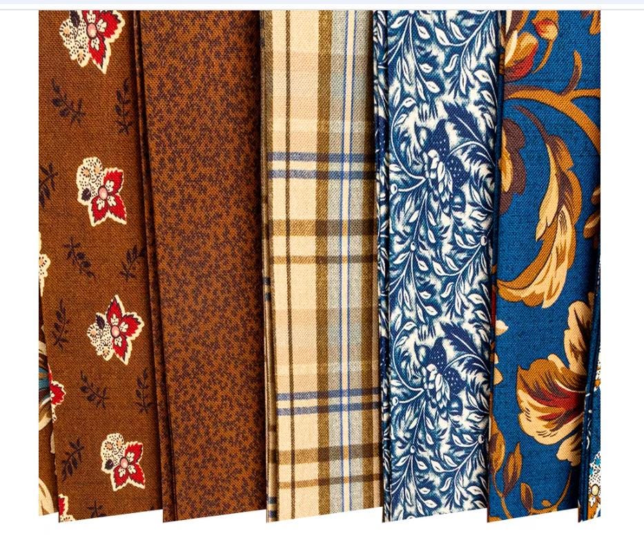 Lydia's Lace Charm Pack – Betsy Chutchian - Moda Fabrics