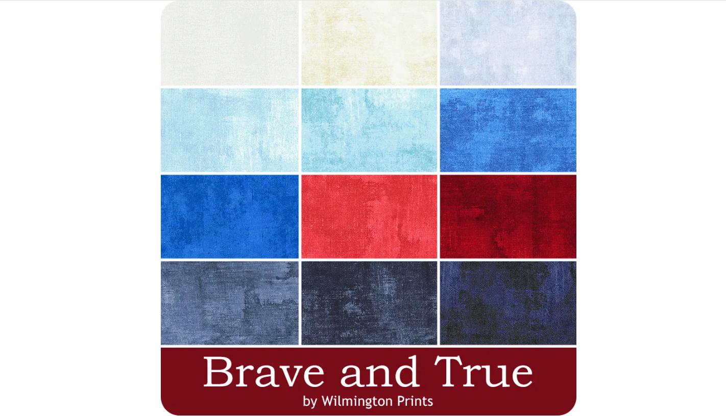 Brave and True Charm Pack 42/pkg. - Wilmington Prints