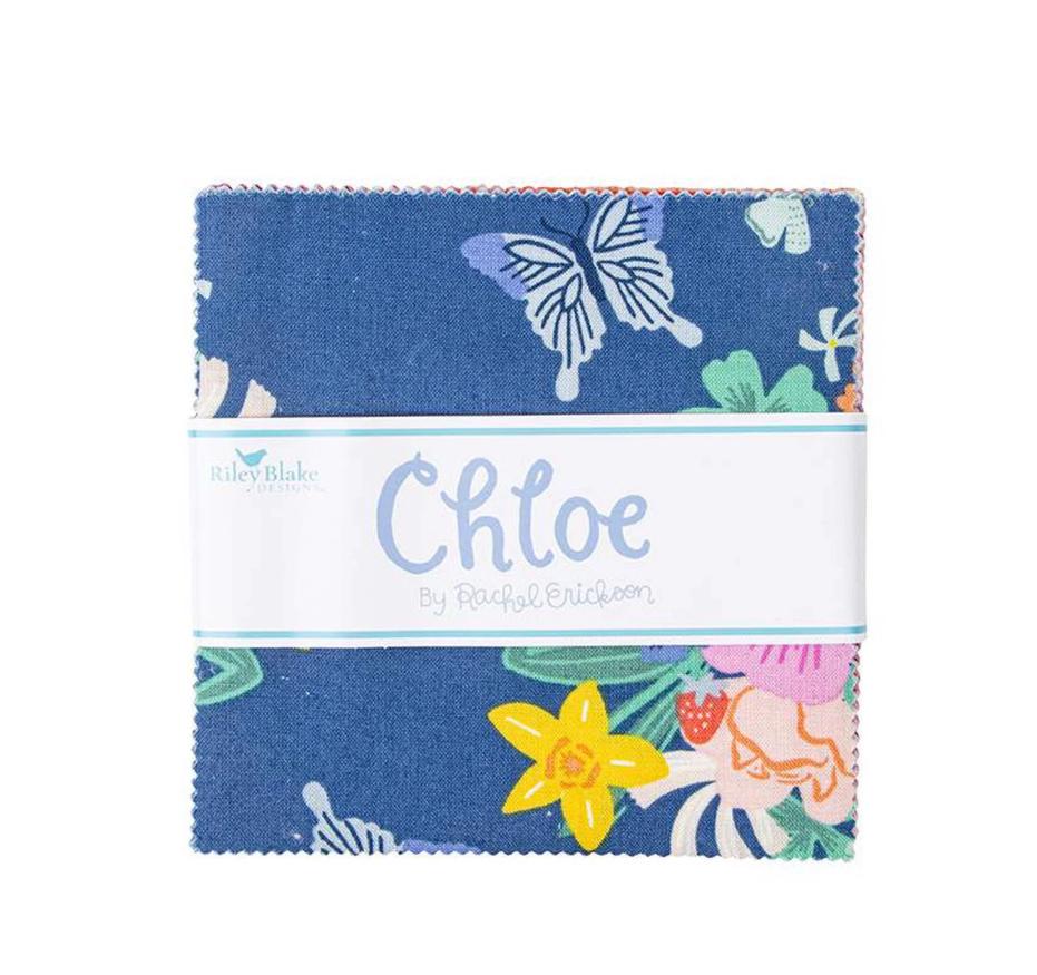 Chloe Charm Pack 42/pkg. - Rachel Erickson - Riley Blake Designs