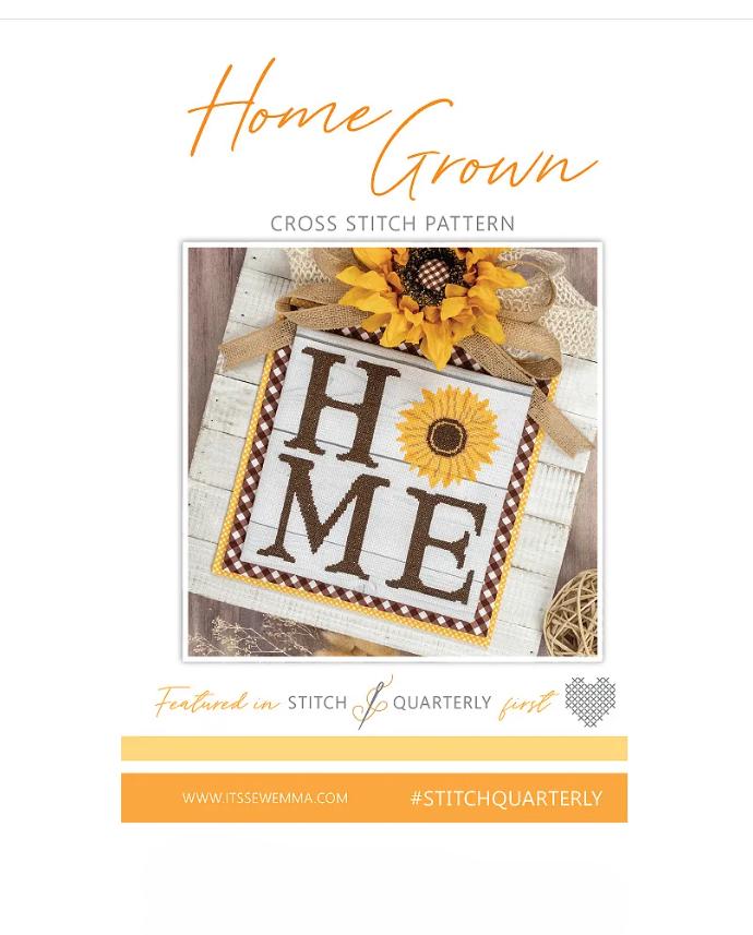 Home Grown Cross Stitch Pattern - It's Sew Emma