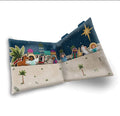 Silent Night Felt Nativity Panel - Jennifer Long - Riley Blake Designs