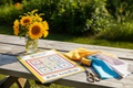 Hello Sunshine Quilt Pattern - sunny outdoor lifestyle image