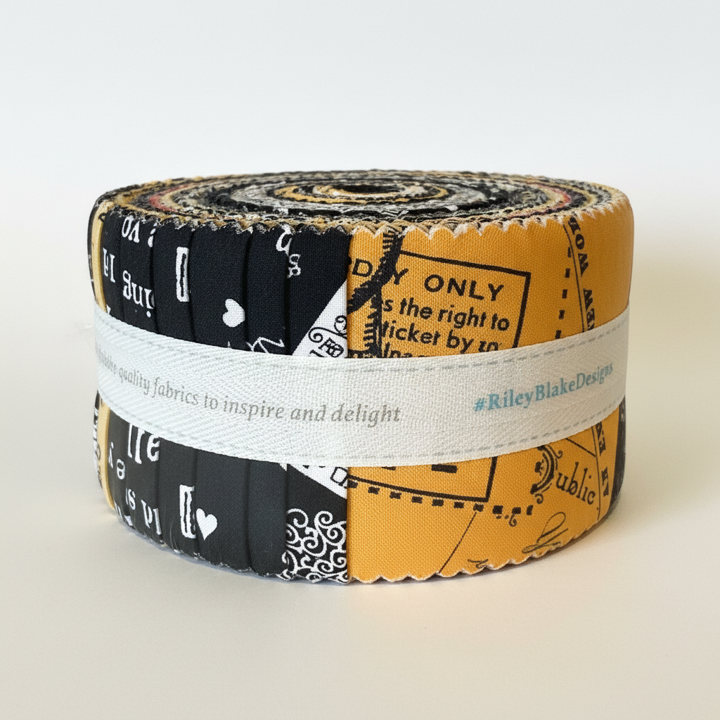 Mad Masquerade Jelly Roll by J. Wecker Frisch for Riley Blake Designs - professional product photo on white background