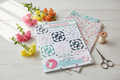 Snapdragon Quilt Pattern - garden lifestyle image